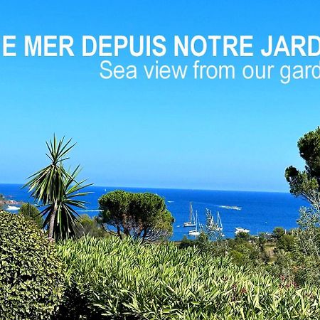 Dans Un Cadre D'Exception, Vue Mer Panoramique A Agay Cote D'Azur, Village Vacances Cap Esterel, T2 Avec Jardin, Golf, Climatisation, Wifi, 5 Piscines Saint-Raphaël Eksteriør billede