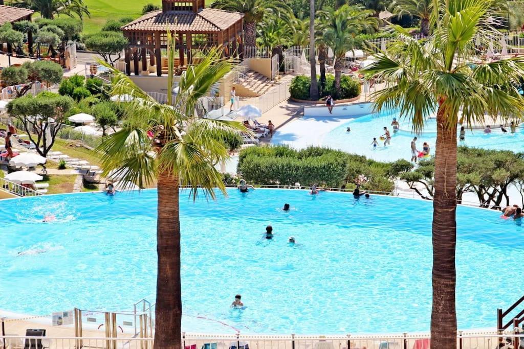 Dans Un Cadre D'Exception, Vue Mer Panoramique A Agay Cote D'Azur, Village Vacances Cap Esterel, T2 Avec Jardin, Golf, Climatisation, Wifi, 5 Piscines Saint-Raphaël Eksteriør billede