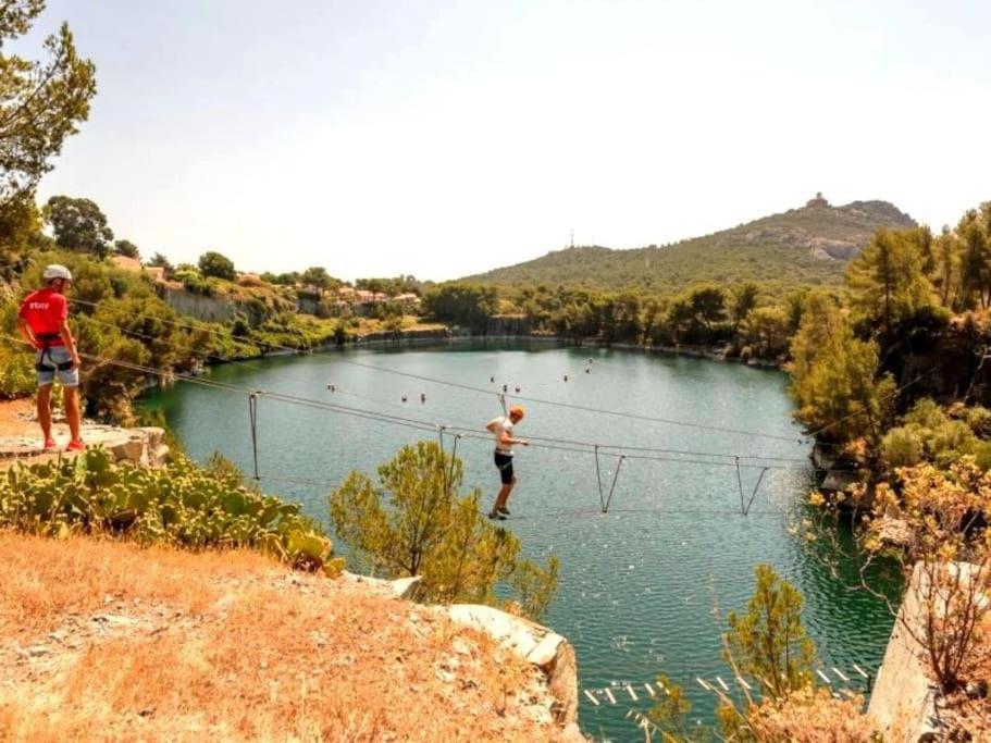 Dans Un Cadre D'Exception, Vue Mer Panoramique A Agay Cote D'Azur, Village Vacances Cap Esterel, T2 Avec Jardin, Golf, Climatisation, Wifi, 5 Piscines Saint-Raphaël Eksteriør billede