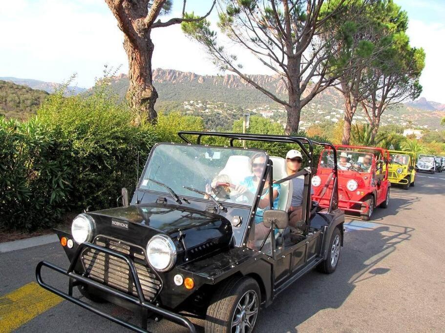 Dans Un Cadre D'Exception, Vue Mer Panoramique A Agay Cote D'Azur, Village Vacances Cap Esterel, T2 Avec Jardin, Golf, Climatisation, Wifi, 5 Piscines Saint-Raphaël Eksteriør billede
