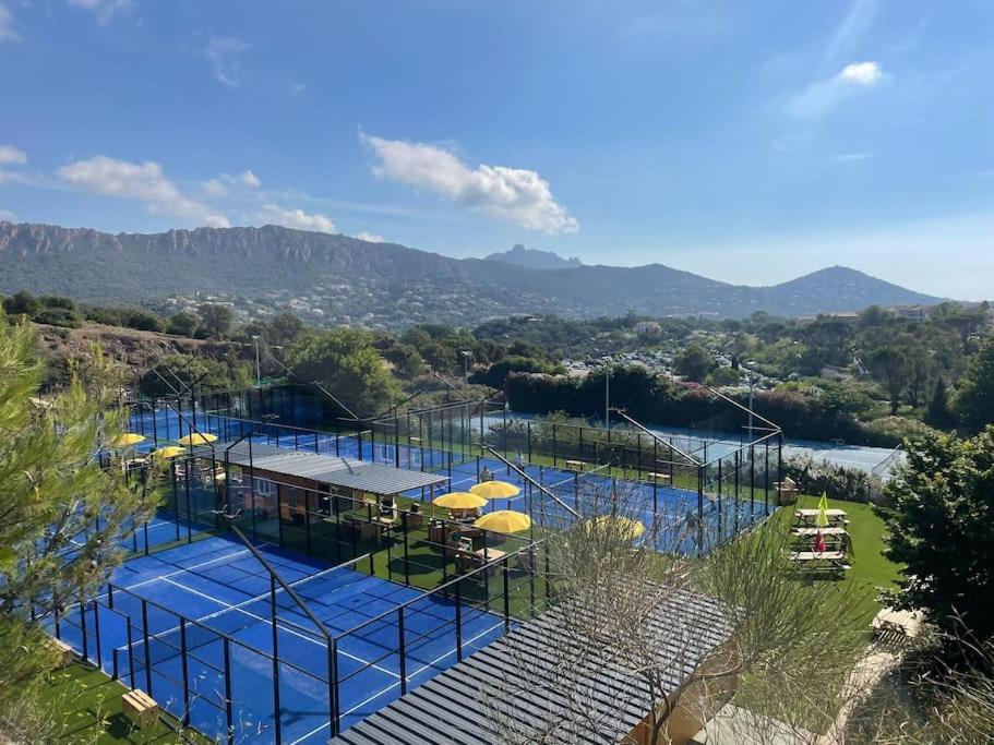 Dans Un Cadre D'Exception, Vue Mer Panoramique A Agay Cote D'Azur, Village Vacances Cap Esterel, T2 Avec Jardin, Golf, Climatisation, Wifi, 5 Piscines Saint-Raphaël Eksteriør billede