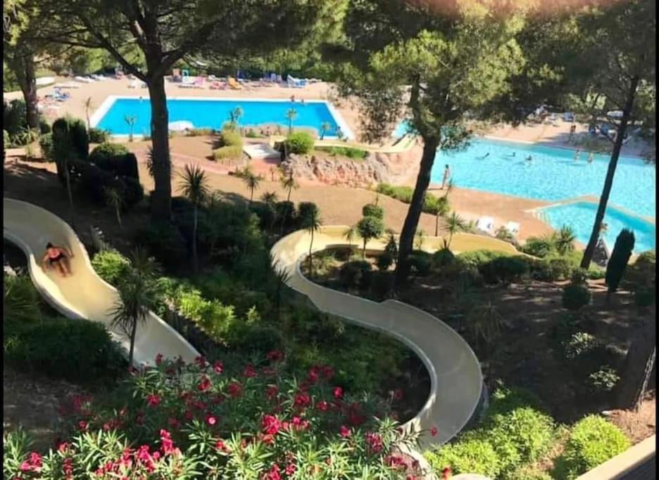 Dans Un Cadre D'Exception, Vue Mer Panoramique A Agay Cote D'Azur, Village Vacances Cap Esterel, T2 Avec Jardin, Golf, Climatisation, Wifi, 5 Piscines Saint-Raphaël Eksteriør billede