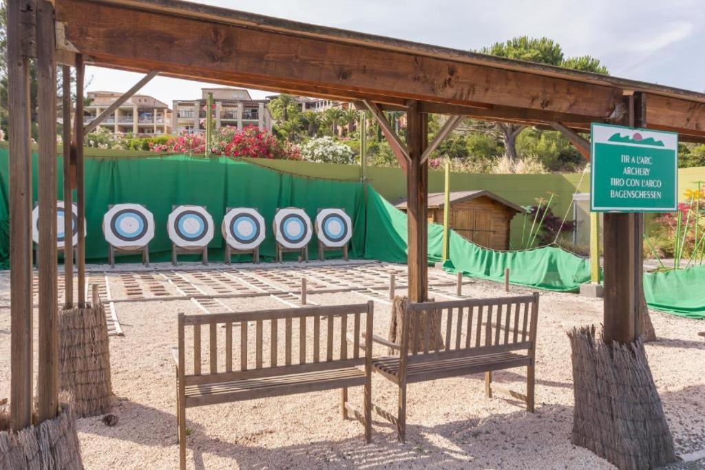 Dans Un Cadre D'Exception, Vue Mer Panoramique A Agay Cote D'Azur, Village Vacances Cap Esterel, T2 Avec Jardin, Golf, Climatisation, Wifi, 5 Piscines Saint-Raphaël Eksteriør billede