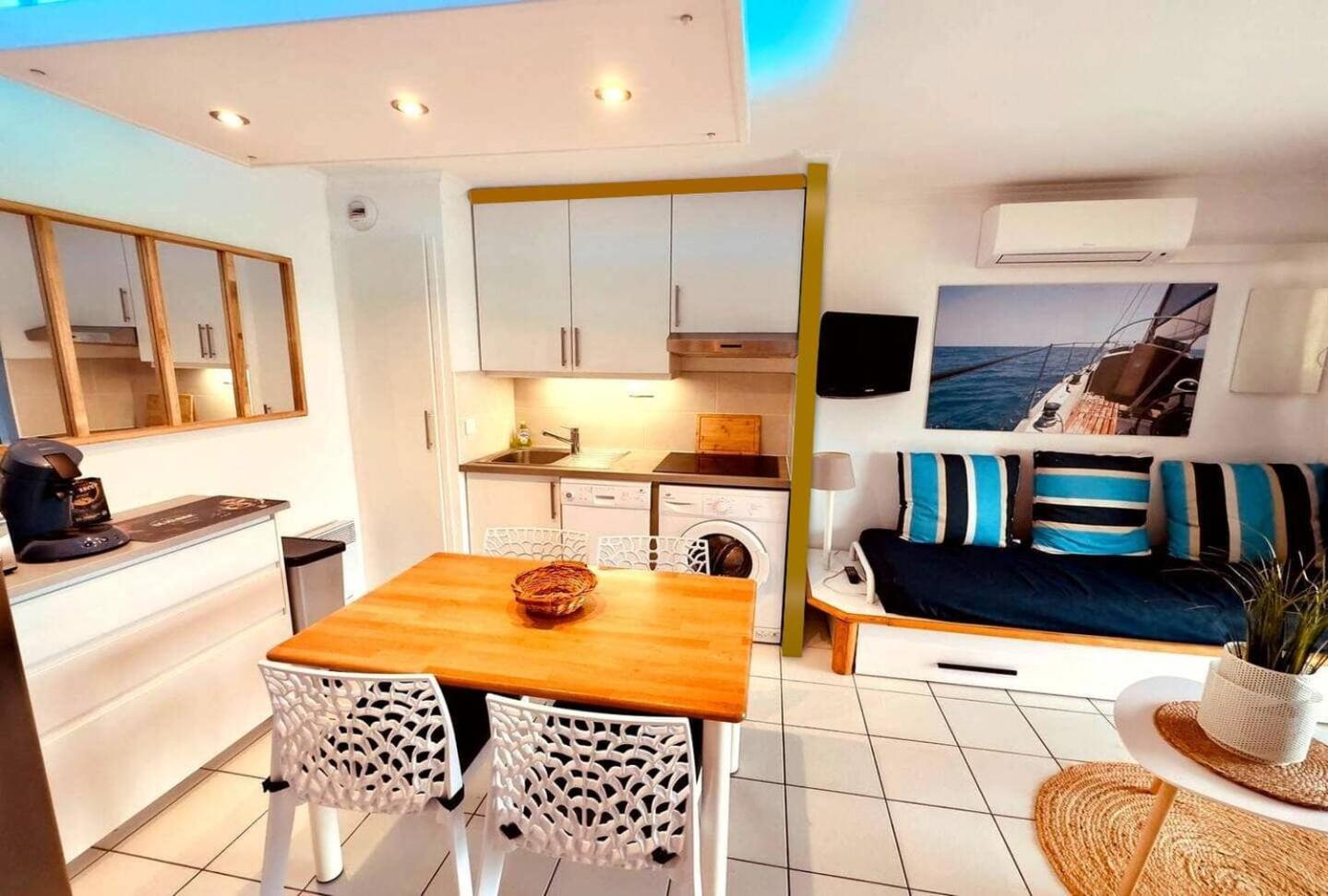 Dans Un Cadre D'Exception, Vue Mer Panoramique A Agay Cote D'Azur, Village Vacances Cap Esterel, T2 Avec Jardin, Golf, Climatisation, Wifi, 5 Piscines Saint-Raphaël Eksteriør billede